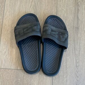 APL Black Slide Sandals